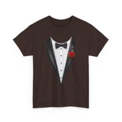 Tuxedo - Unisex T-Shirt – Funny Fake Tuxedo Costume - Formal Party Tee - Image 17