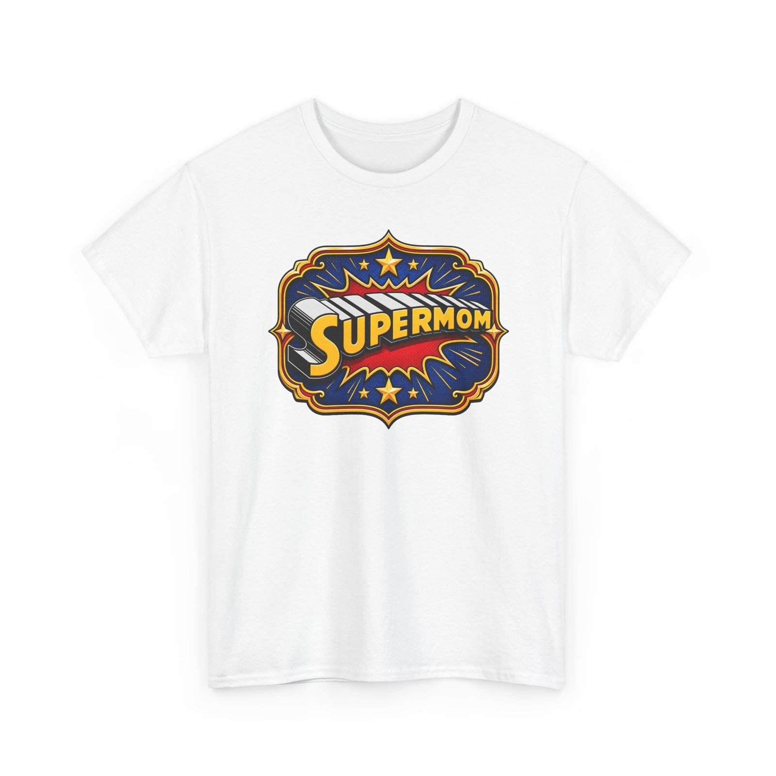Supermom - Unisex T-Shirt – Funny Superhero Mom - Mother’s Day - Image 9