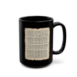All Work and No Play – Black Mug – A Sip of Madness - Image 7
