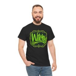 Witchy - Unisex T-Shirt – Broom Witchcore - Spooky Season - Image 6