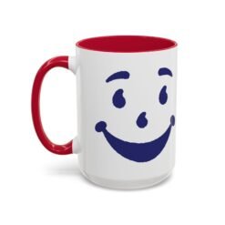 Kool-Aid Man Face - Color Accent Mug – Retro - Oh Yeah - Image 44