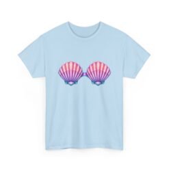 Mermaid Seashell Bra Costume - Unisex T-Shirt – Funny Halloween Costume - Image 16