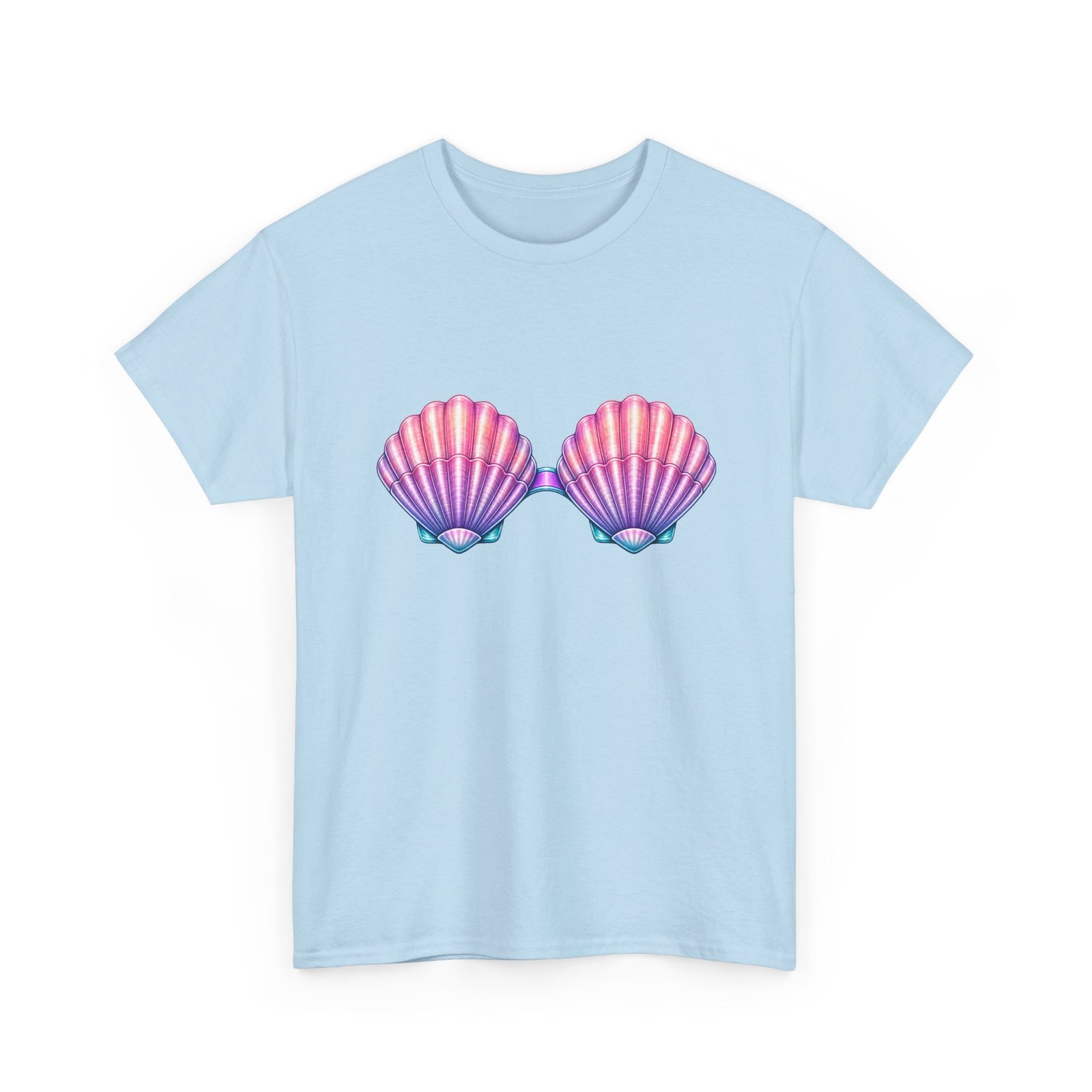 Mermaid Seashell Bra Costume - Unisex T-Shirt – Funny Halloween Costume - Image 16
