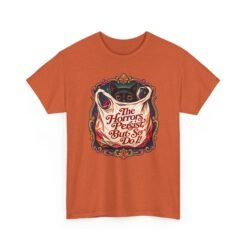 The Horrors Persist But So Do I – Unisex T-Shirt – Existential Black Cat Energy - Image 22