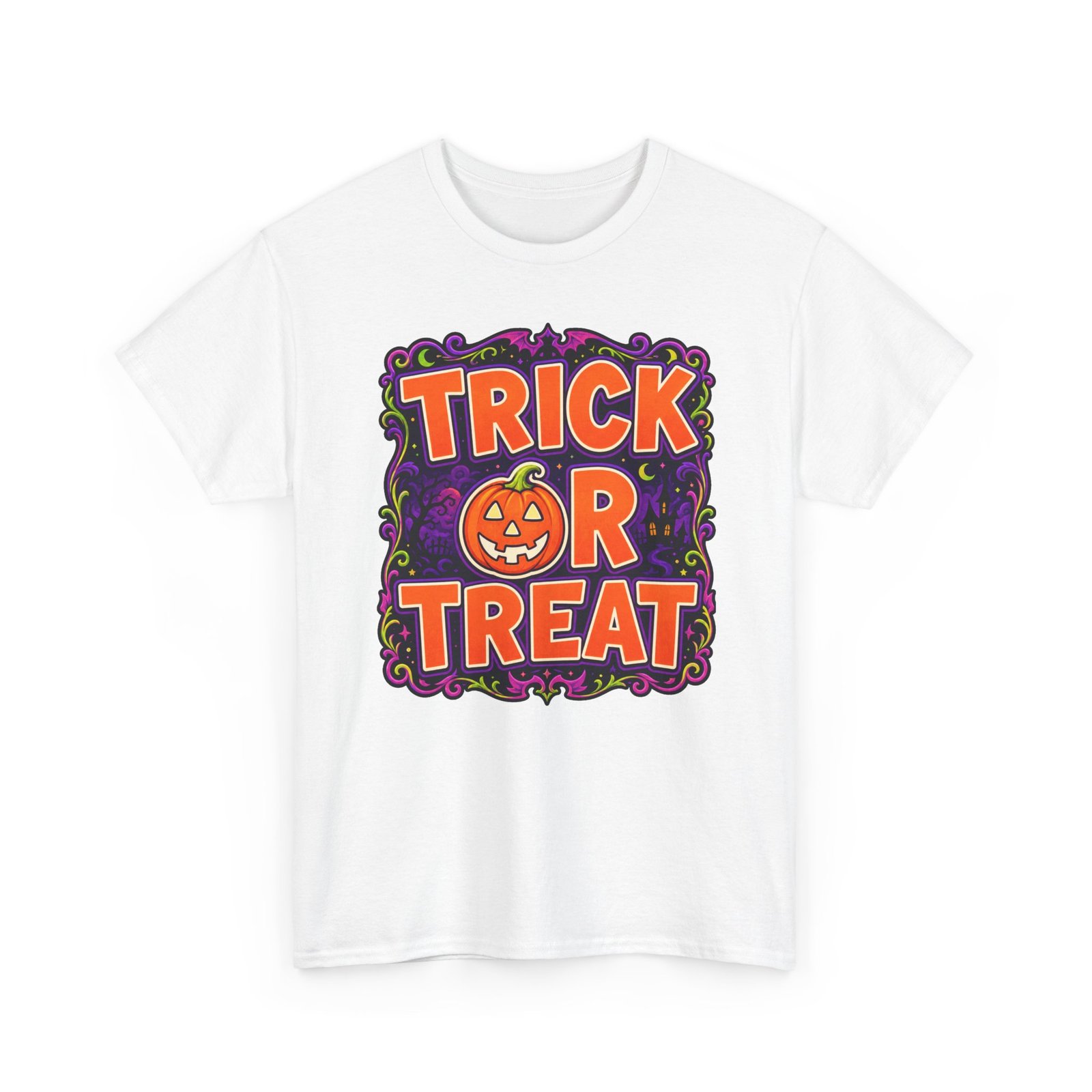 Trick or Treat - Unisex T-Shirt – Classic Halloween - Spooky Season - Image 17