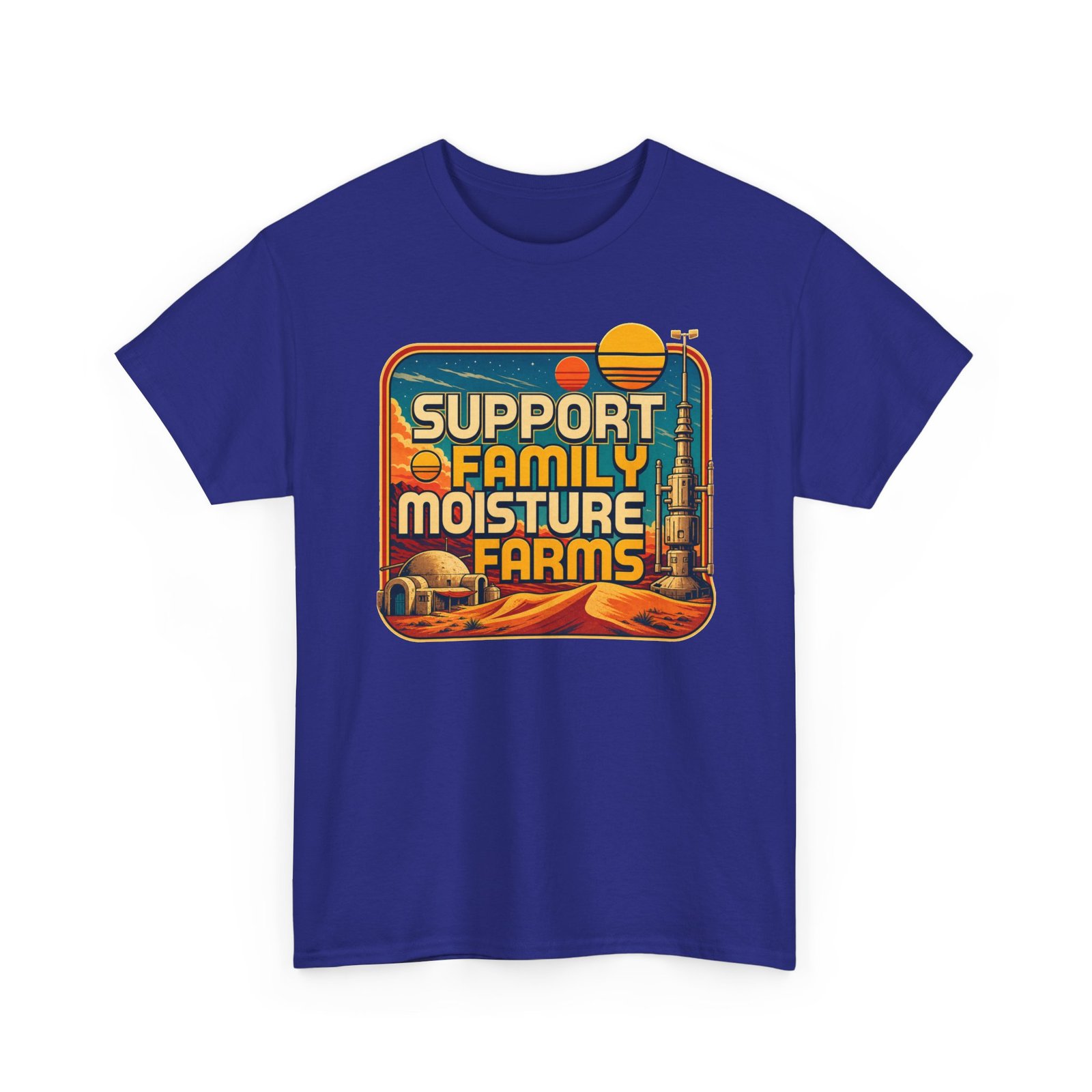 Support Family Moisture Farms - Unisex T-Shirt – Desert Roots, Galactic Pride - Image 18