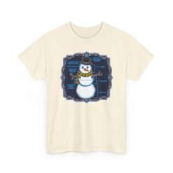Snowman Anatomy - Unisex T-Shirt – Funny Christmas - Winter Science Diagram Tee - Image 13