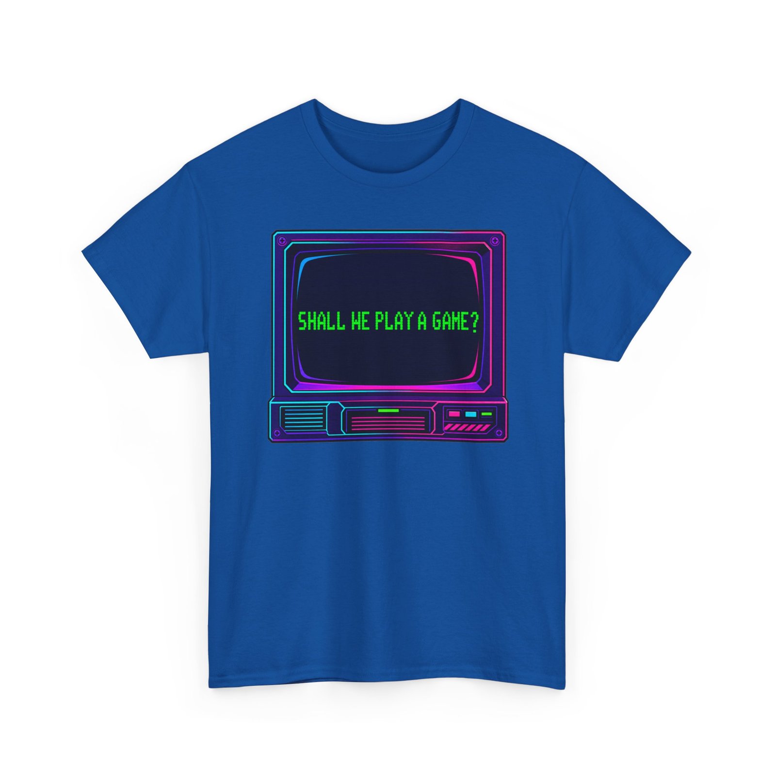 Shall We Play a Game? - Unisex T-Shirt – WarGames - Retro 80s Computer Movie - Image 24