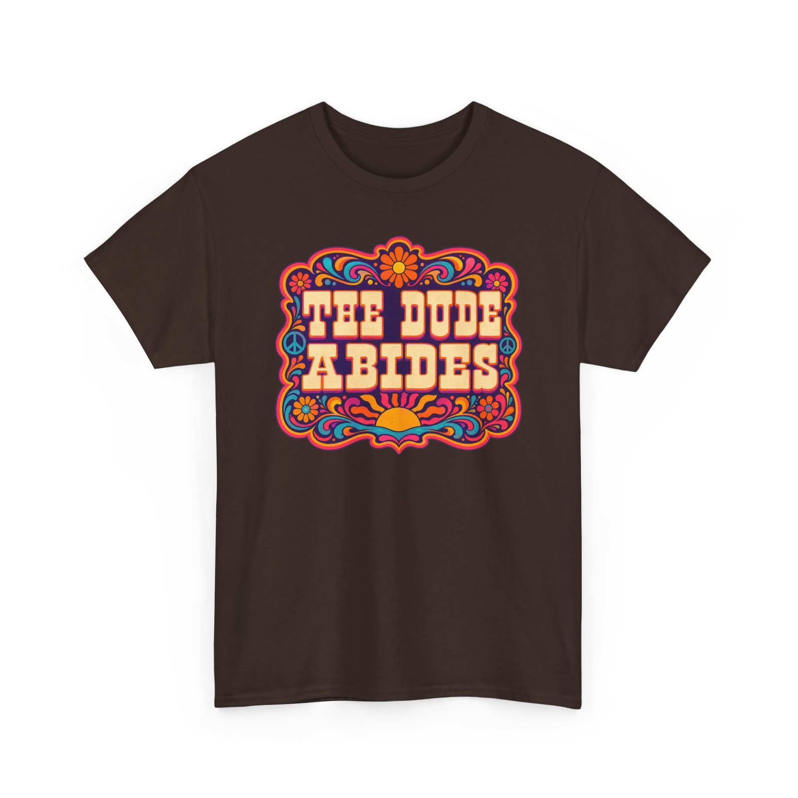 The Dude Abides - Unisex T-Shirt – Funny Big Lebowski Movie Quote - Bowling Tee - Image 22