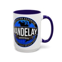 Vandelay Industries - Color Accent Mug – Seinfeld Inspired - George Costanza - Image 27