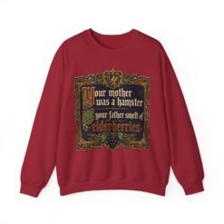 Your Mother Was a Hamster - Sweatshirt – Monty Python Holy Grail Humor - Image 24