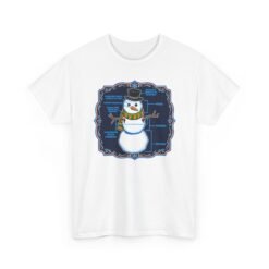 Snowman Anatomy - Unisex T-Shirt – Funny Christmas - Winter Science Diagram Tee