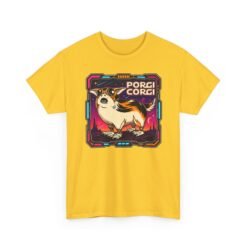 Porgi Corgi - Unisex T-Shirt – The Cutest Galactic Mix in the Universe - Image 15