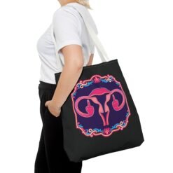 Ovaries with Middle Fingers - Tote Bag – Funny Anatomy - Image 24