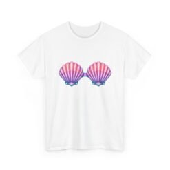 Mermaid Seashell Bra Costume - Unisex T-Shirt – Funny Halloween Costume - Image 20