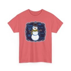 Snowman Anatomy - Unisex T-Shirt – Funny Christmas - Winter Science Diagram Tee - Image 17