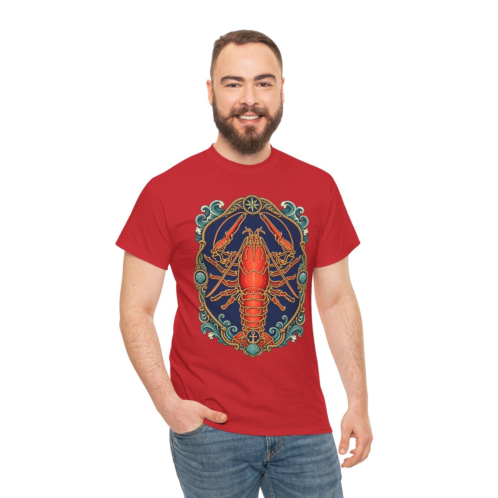 Lobster - Unisex T-Shirt – Simple, Bold, and a Little Bit Snappy - Image 5