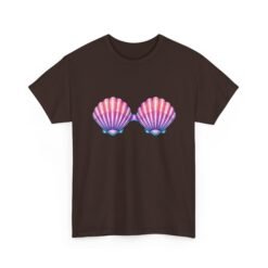 Mermaid Seashell Bra Costume - Unisex T-Shirt – Funny Halloween Costume - Image 15