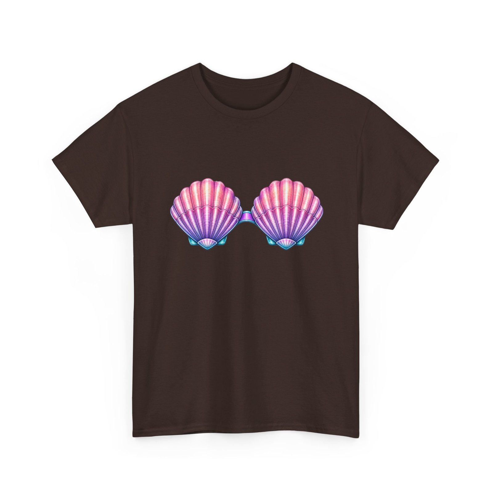 Mermaid Seashell Bra Costume - Unisex T-Shirt – Funny Halloween Costume - Image 15