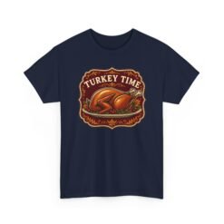 Turkey Time - Unisex T-Shirt – Funny Thanksgiving Turkey - Image 29
