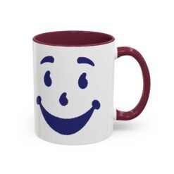 Kool-Aid Man Face - Color Accent Mug – Retro - Oh Yeah - Image 15