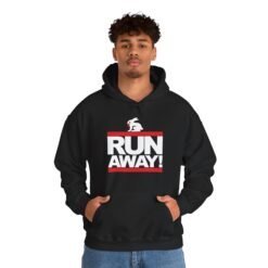 Run Away Rabbit - Unisex Hoodie – Monty Python Killer Rabbit - Retro Hip-Hop Style - Image 5
