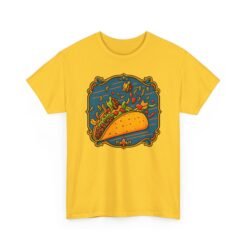 Taco in the Wind - Unisex T-Shirt – Funny Flying Taco - Taco Tuesday Humor - Image 22