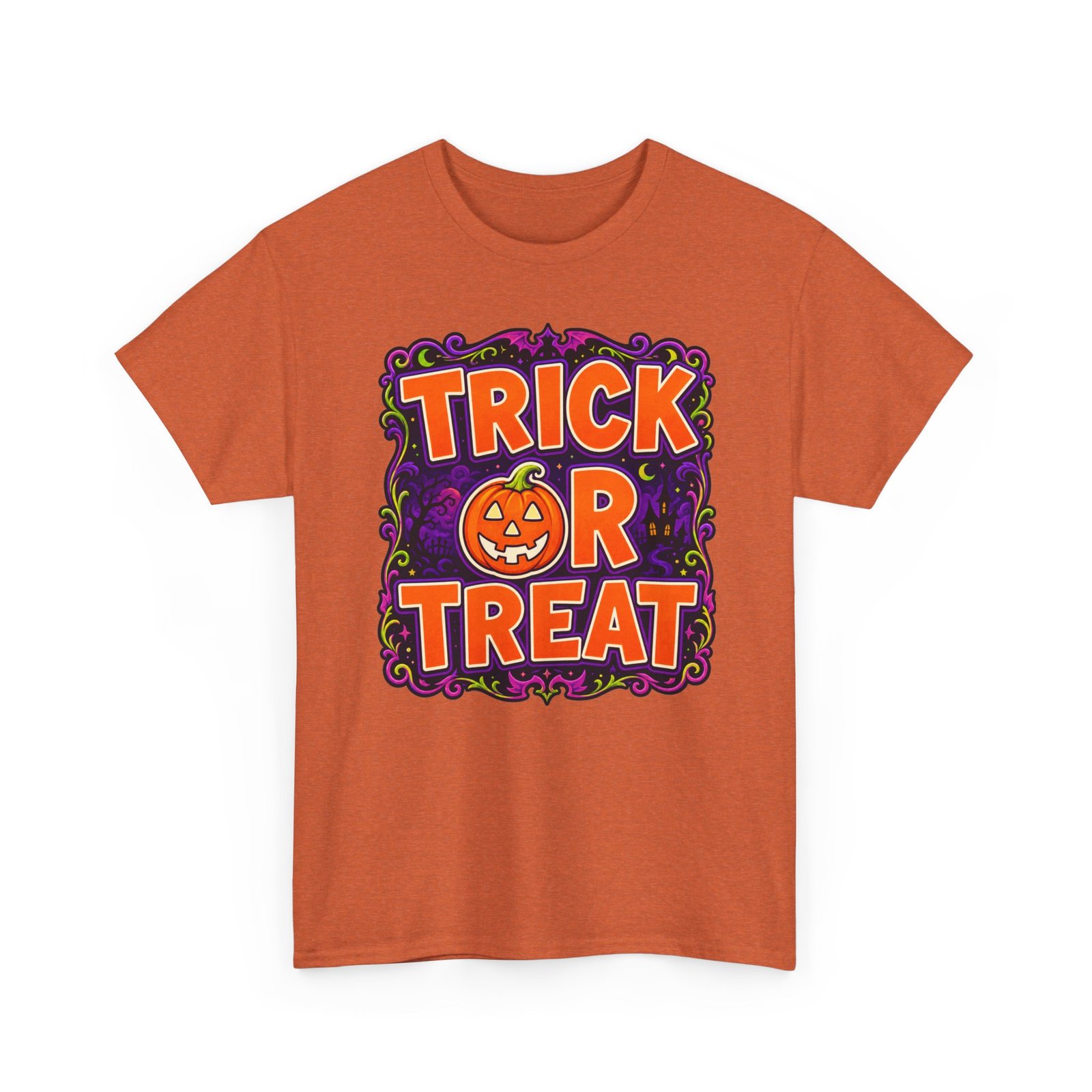 Trick or Treat - Unisex T-Shirt – Classic Halloween - Spooky Season - Image 19