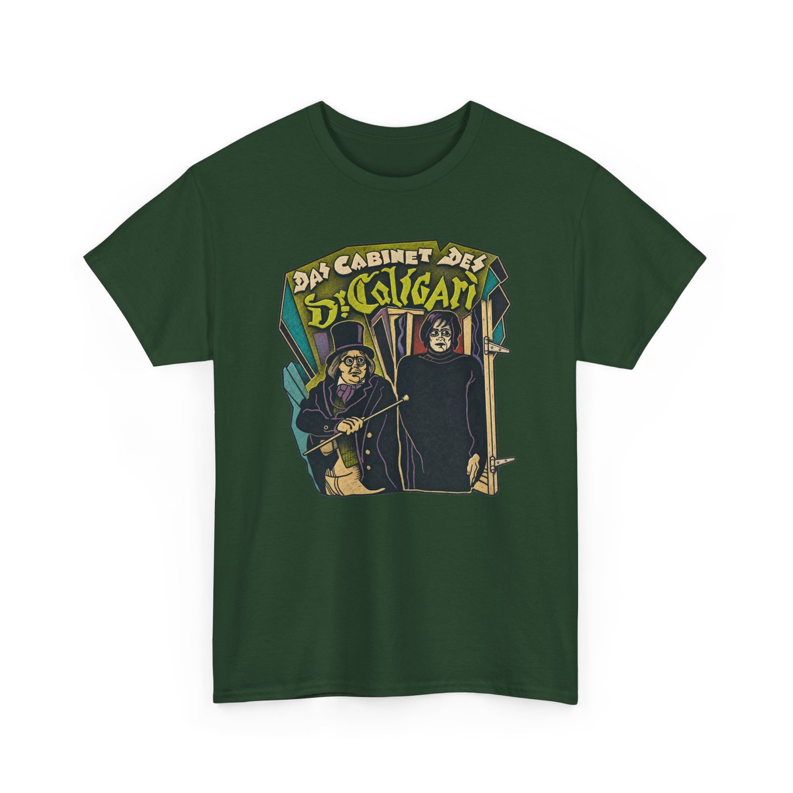Das Cabinet des Dr. Caligari - Unisex T-Shirt – 1920 German Expressionist - Silent Horror Film - Image 21