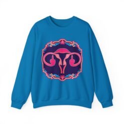 Ovaries with Middle Fingers - Unisex Sweatshirt – Funny Anatomy - Image 18