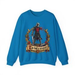 'Tis But A Scratch - Unisex Sweatshirt – Funny Monty Python Black Knight - Image 20