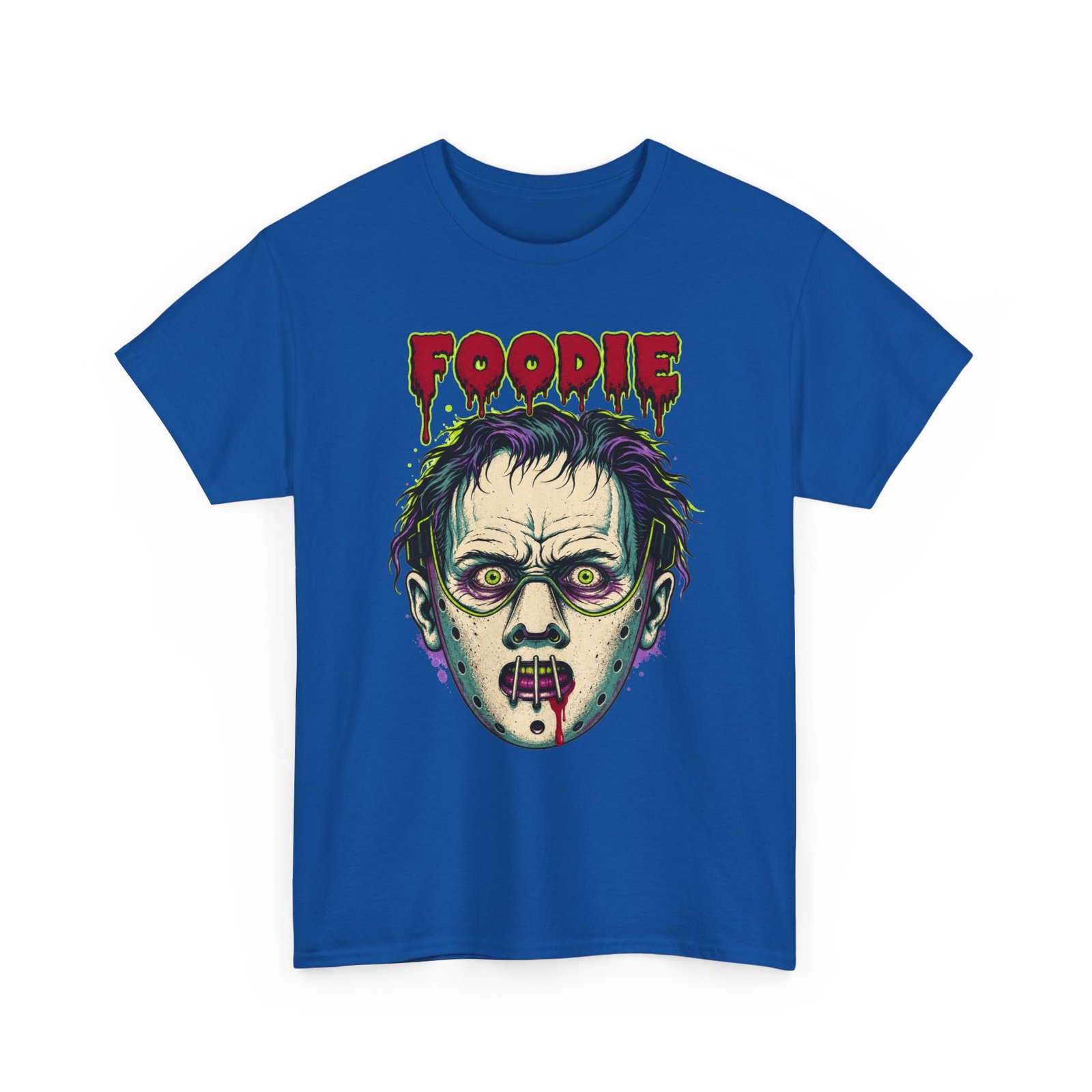 Foodie Hannibal Lecter - Unisex T-Shirt – Funny Horror - Dark Humor - Image 19