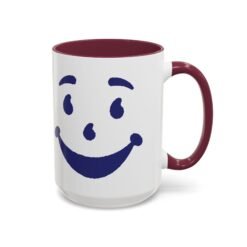 Kool-Aid Man Face - Color Accent Mug – Retro - Oh Yeah - Image 37