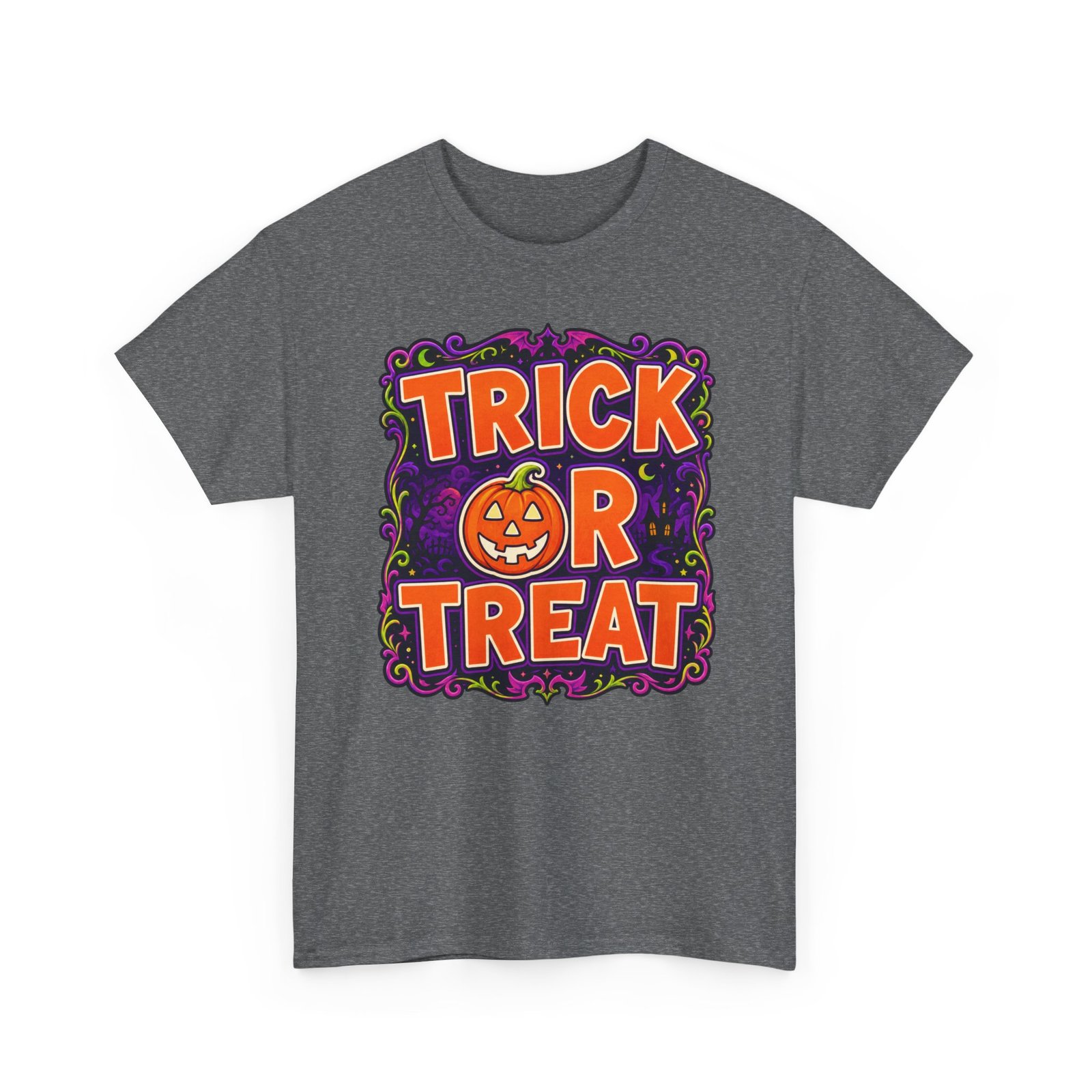 Trick or Treat - Unisex T-Shirt – Classic Halloween - Spooky Season - Image 13