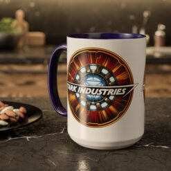Stark Industries - Color Accent Mug – Fuel Like a Genius - Image 33