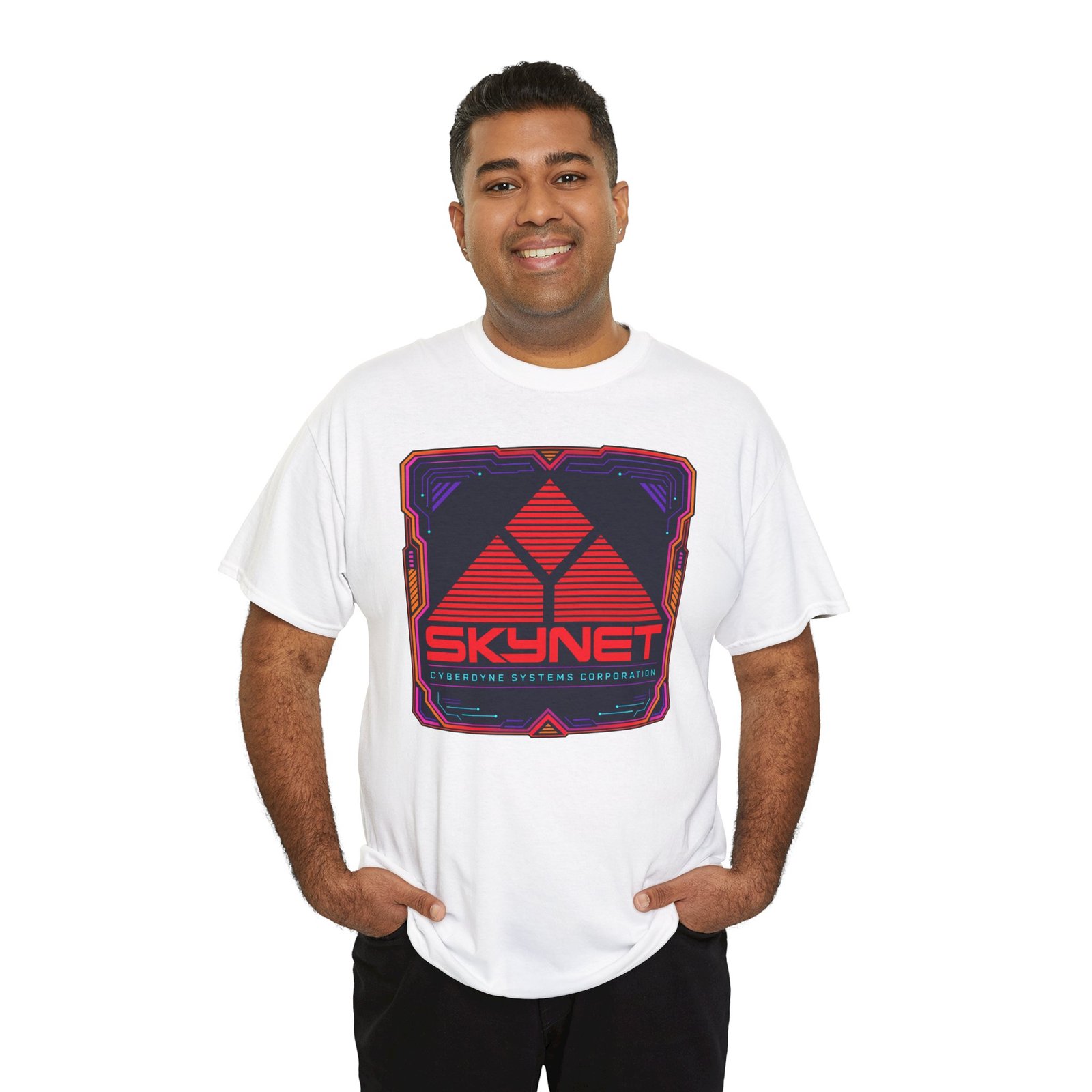 Skynet Cyberdyne Systems - Unisex T-Shirt – Terminator AI - Sci-Fi Tech Tee - Image 3