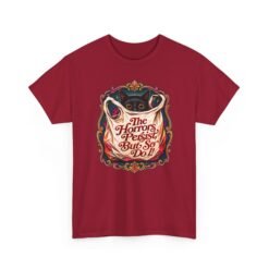 The Horrors Persist But So Do I – Unisex T-Shirt – Existential Black Cat Energy - Image 28