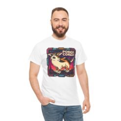Porgi Corgi - Unisex T-Shirt – The Cutest Galactic Mix in the Universe - Image 4
