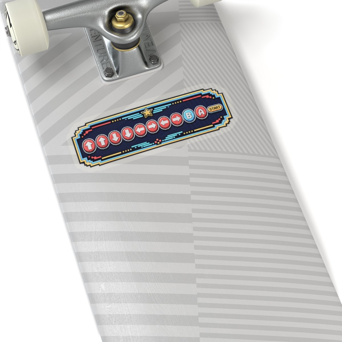 Contra Code - Indoor Sticker – Konami Code - Retro Gaming - Classic Gamer Decal - Image 23