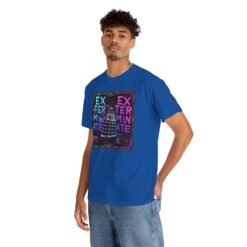 Exterminate! - Unisex T-Shirt – Retro Sci-Fi - Robot Graffiti Art - Image 16