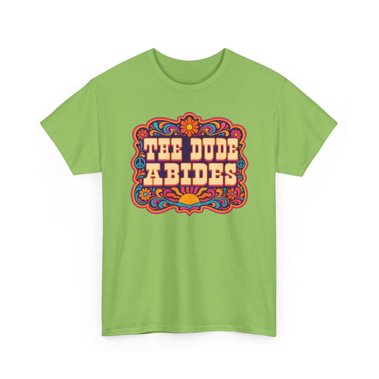 The Dude Abides - Unisex T-Shirt – Funny Big Lebowski Movie Quote - Bowling Tee - Image 19