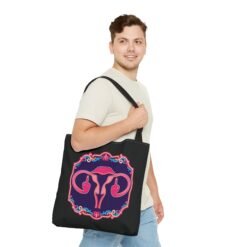 Ovaries with Middle Fingers - Tote Bag – Funny Anatomy - Image 11