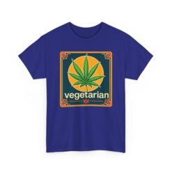 Vegetarian - Unisex T-Shirt – Funny Marijuana Leaf - Cannabis Lovers - Image 19