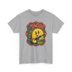 Tacos To Go - Unisex T-Shirt – Cute Kawaii Running Taco - Funny Foodie Tee - Image 21