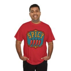 SPICY - Unisex T-Shirt – Hot Pepper Chili Lover - Hot Sauce Foodie - Image 10