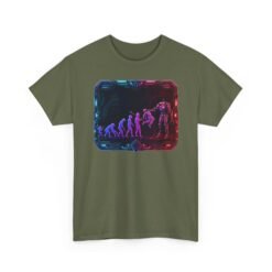 Evolution to AI Termination - Unisex T-Shirt – Artificial Intelligence - Robot Terminator - Image 15