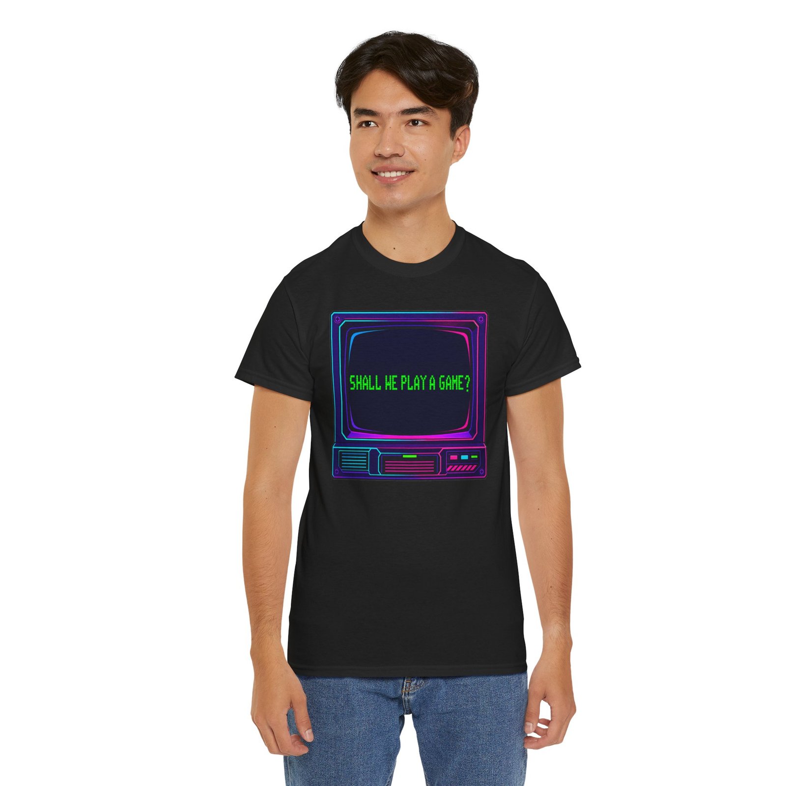 Shall We Play a Game? - Unisex T-Shirt – WarGames - Retro 80s Computer Movie - Image 12
