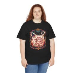 The Horrors Persist But So Do I – Unisex T-Shirt – Existential Black Cat Energy - Image 10
