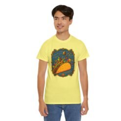 Taco in the Wind - Unisex T-Shirt – Funny Flying Taco - Taco Tuesday Humor - Image 12