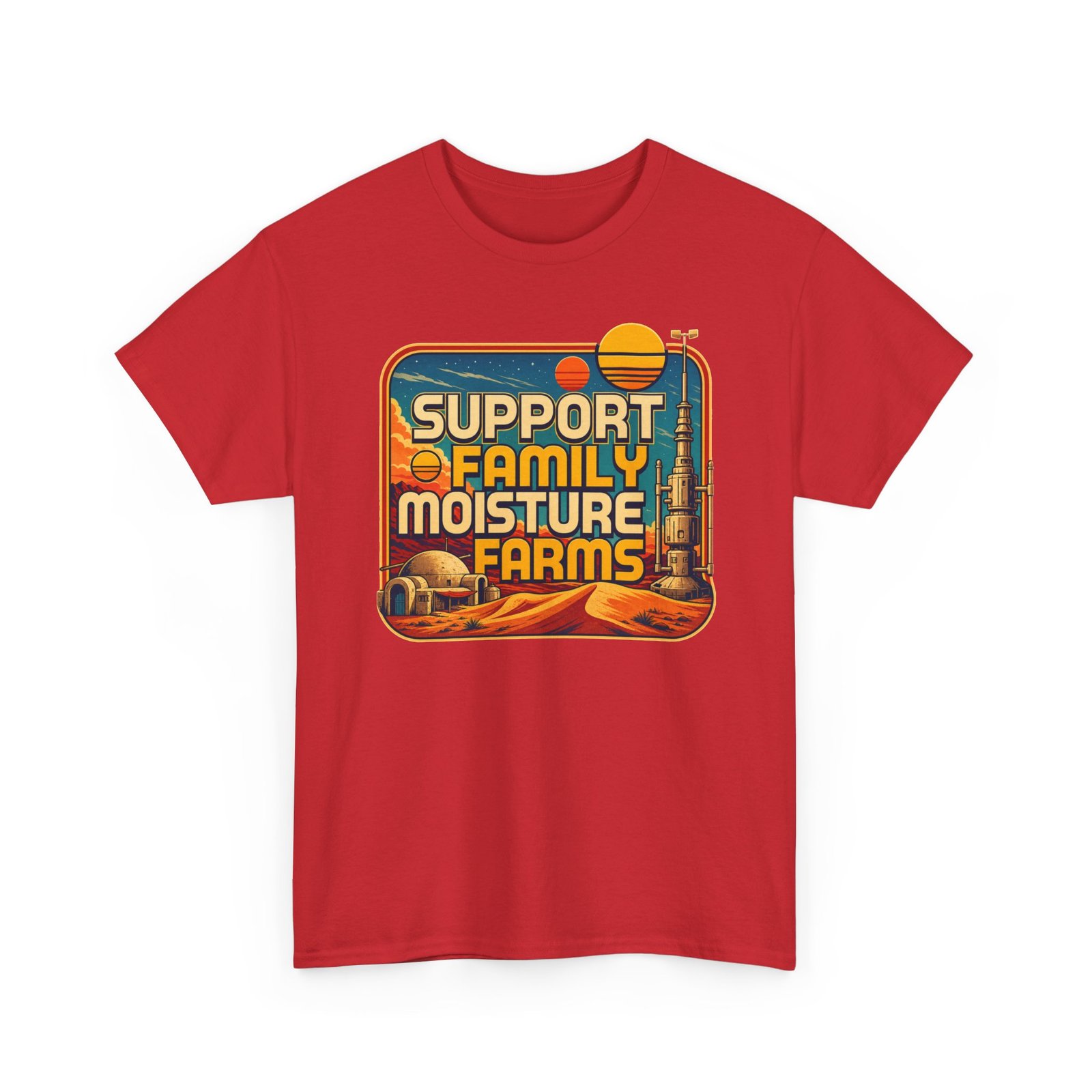 Support Family Moisture Farms - Unisex T-Shirt – Desert Roots, Galactic Pride - Image 20